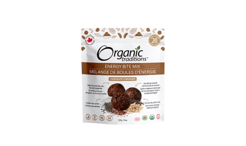Organic Energy Bites Chocolate- Code#: SN2544