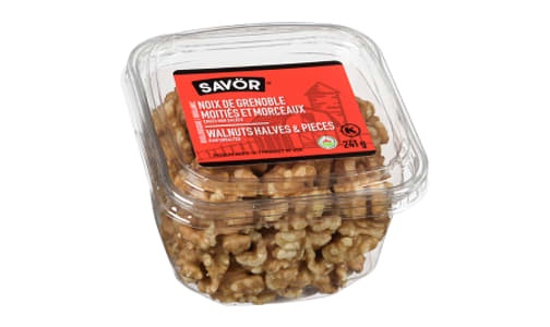 Organic Walnuts Halves & Pieces- Code#: SN2549