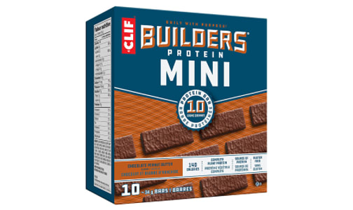 Builder's Bar - Mini Chocolate PB- Code#: SN2554