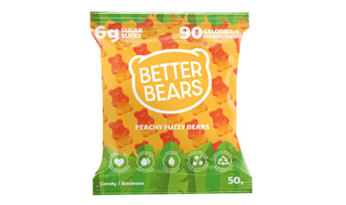 Peachy Fuzzy Gummy Bears- Code#: SN2592