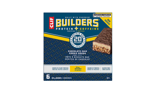 Builders Chocolate Chip Cookie Dough Bar- Code#: SN2629