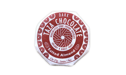 Organic Salted Almond, 40%- Code#: SN2656