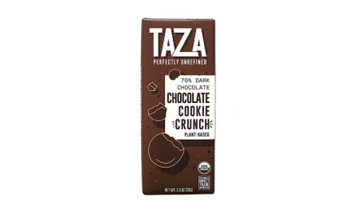 Organic 70% Dark Choc Choc Cookie Crunch- Code#: SN2660
