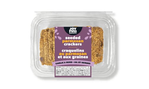 Garlic & Herb Seeded Parm Crisp- Code#: SN2700