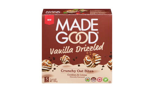 Organic Drizzled Oat Bites - Cookies & Creme 5Pk- Code#: SN2766