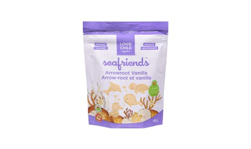 Organic Sea Friends Arrowroot Vanilla Cookies- Code#: SN2779