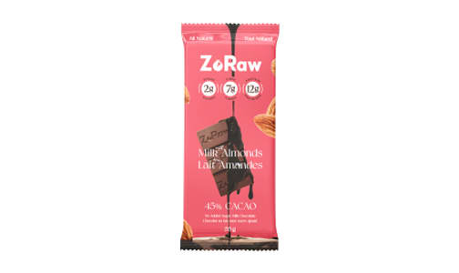 Milk Chocolate - Almond & Protein- Code#: SN2795