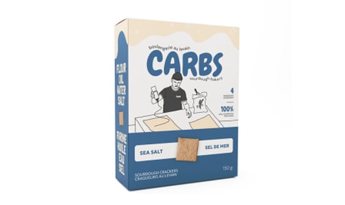Sea Salt - Sourdough Cracker- Code#: SN3157