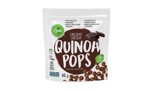 Quinoa Pops Chocolate GF- Code#: SN3896