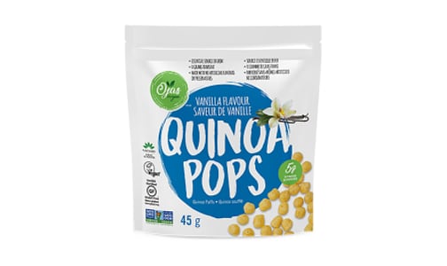 Quinoa Pops Vanilla GF- Code#: SN3897