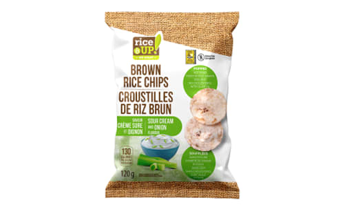 Sour Cream & Onion Brown Rice Chips- Code#: SN3952