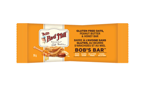 Bar Gluten Free Peanut Butter & Honey- Code#: SN4032
