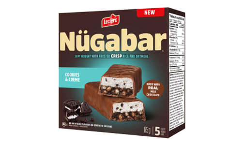 Cookies & Cream Nugabar- Code#: SN4070