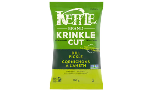 Dill Pickle Krinkle Cut Chips- Code#: SN451