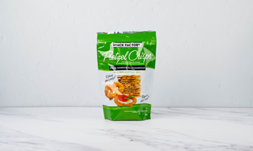 Garlic & Parmesan Pretzel Crisps- Code#: SN561