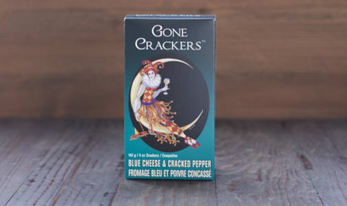 Blue Cheese & Cracked Pepper Crackers- Code#: SN761