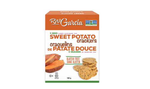 3 Seed Sweet Potato Crackers- Code#: SN8251