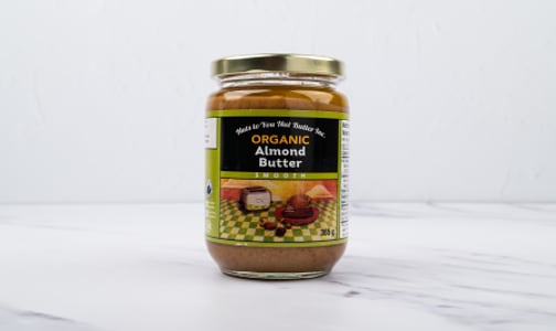 Organic Almond Butter- Code#: SP0051
