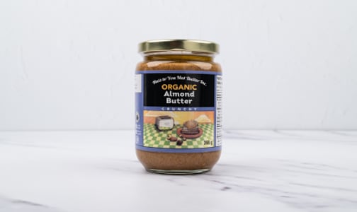 Organic Crunchy Almond Butter- Code#: SP0052