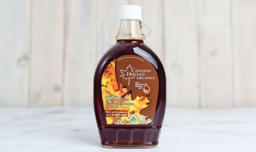 Organic Maple Syrup - Grade A, Very Dark, Strong Taste- Code#: SP0139