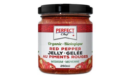 Organic Red Pepper Jelly- Code#: SP0216