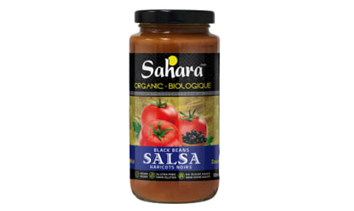 Organic Black Bean Mild Salsa- Code#: SP0230