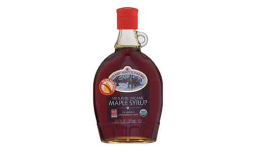 Organic Dark Maple Syrup, Robust- Code#: SP0247