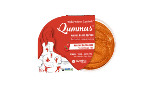 Organic Qummus - Roasted Red Pepper- Code#: SP0382