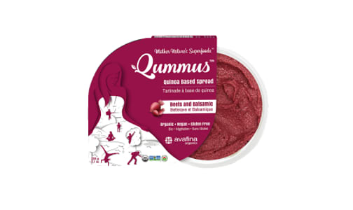 Organic Qummus - Beet and Balsamic- Code#: SP0383