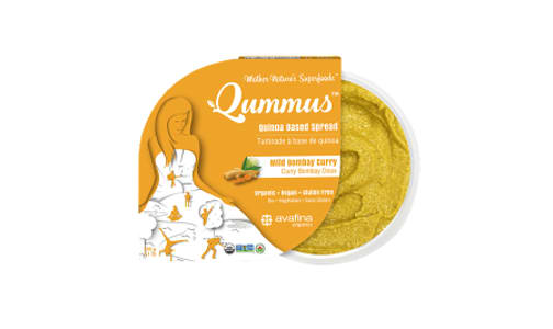 Organic Qummus - Mild Bombay Curry- Code#: SP0385