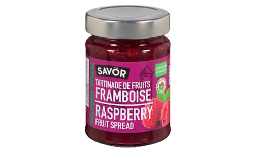 Organic Raspberry Fruit Spread- Code#: SP0463