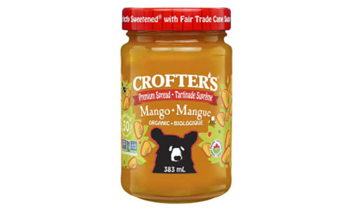 Organic Premium Spread Mango- Code#: SP0473