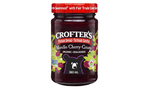 Organic Premium Spread Morello Cherry- Code#: SP0477