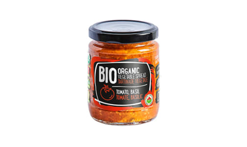 Organic Vegetable Spread (tomato, basil)- Code#: SP1304
