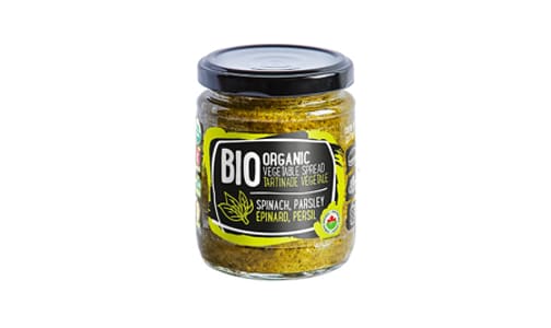 Organic Vegetable Spread (spinach, parsley- Code#: SP1305