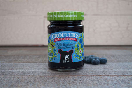 Organic Wild Blueberry Spread (Non-GMO Certified)- Code#: SP408