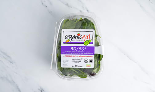 Organic Salad Greens, OG 50/50 5oz- Code#: PR217109NCO