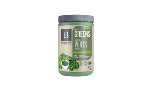 Organic Perfect Greens Powder - Unflavoured- Code#: TG126