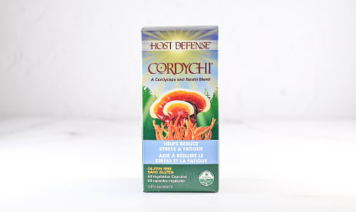 Organic Cordychi Capsules (Reishi & Cordyceps)- Code#: TG152
