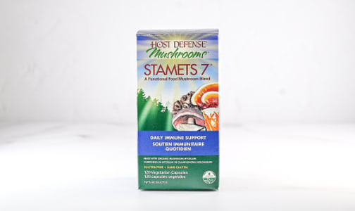 Organic Stamets 7 Capsules- Code#: TG182