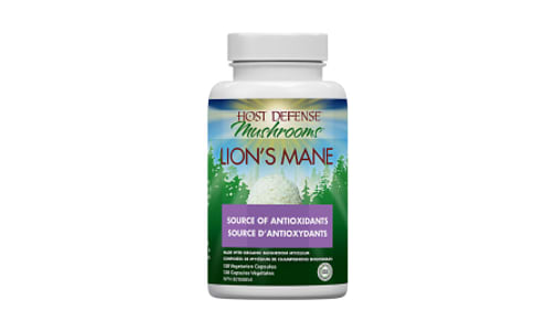 Organic Lion's Mane (Hericium Erinaceus) Capsules- Code#: TG183