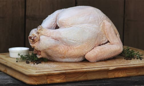 Large - Frozen Local Free Range Turkey (Frozen)- Code#: FRZMP1681