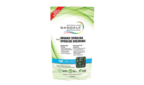 Organic Spirulina Tablets- Code#: VT0379