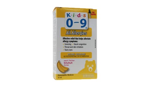 Kids Homeopathic All Allergies Oral Solution- Code#: VT0645