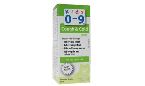 Homeopathic Cold & Flu Syrup - Day Time, Kids- Code#: VT0647