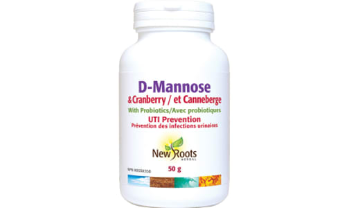 D-Mannose & Cranberry With Probiotics- Code#: VT0792