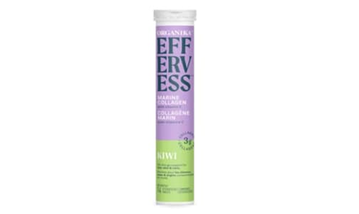 Effervess Collagen with Vitamin C Tablets - Kiwi- Code#: VT0867