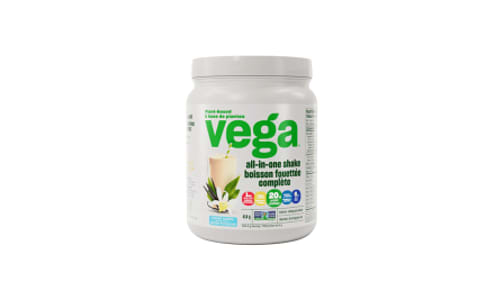 All-in-One Plant-Based Protein Powder - French Vanilla- Code#: VT0916