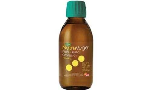 Plant Based Omega 3 + Vitamin D - Grapefruit Tangerine- Code#: VT0961