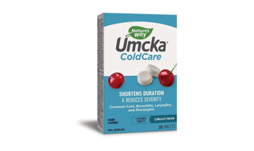 Umcka ColdCare Chewable Tablets - Cherry- Code#: VT0974